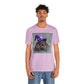 Jumping Spider in Purple Wizard Hat T-Shirt - Resonating Crystal Creations