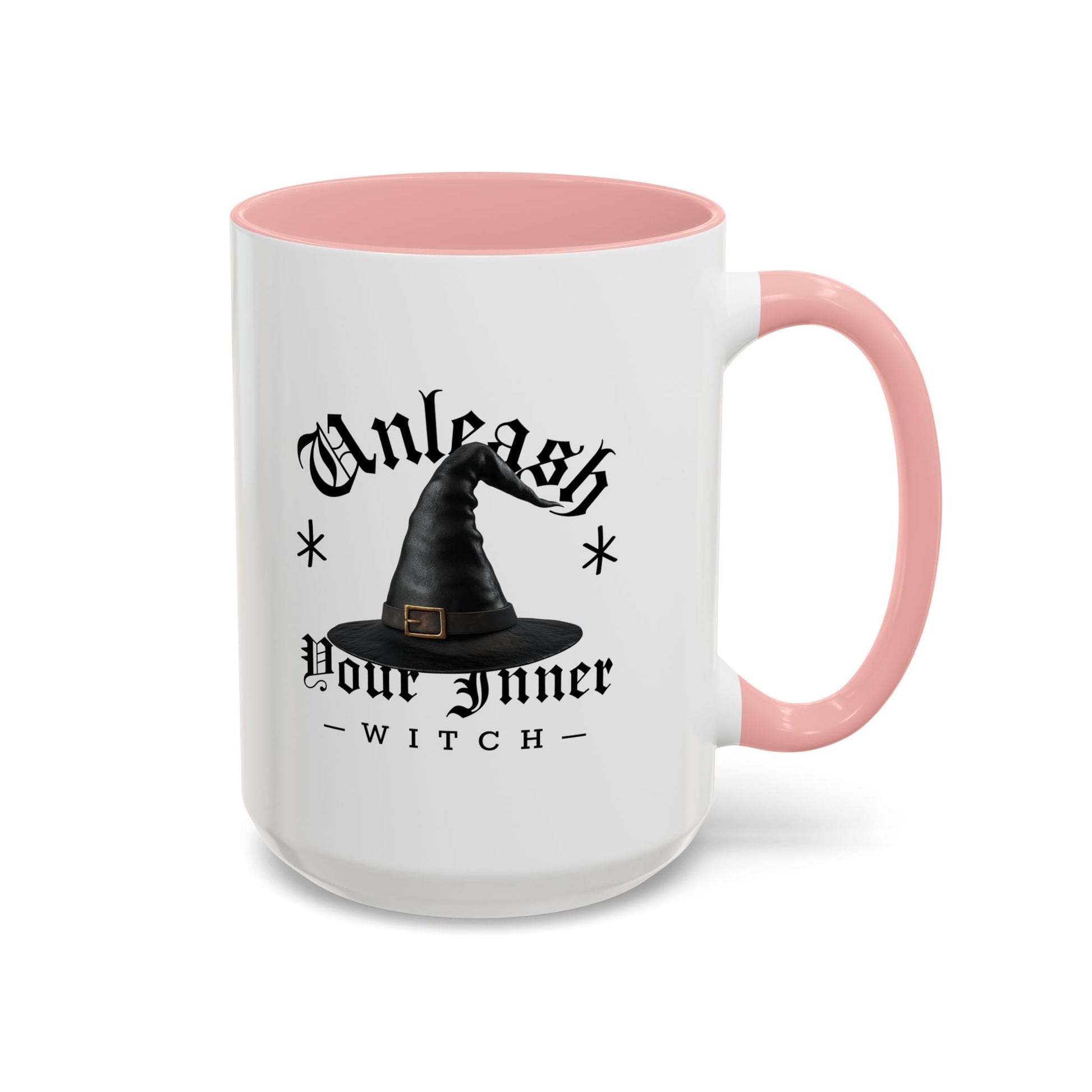 Mug - Unleash Your Inner Witch - 11, 15oz Accent Coffee Cup - Resonating Crystal Creations