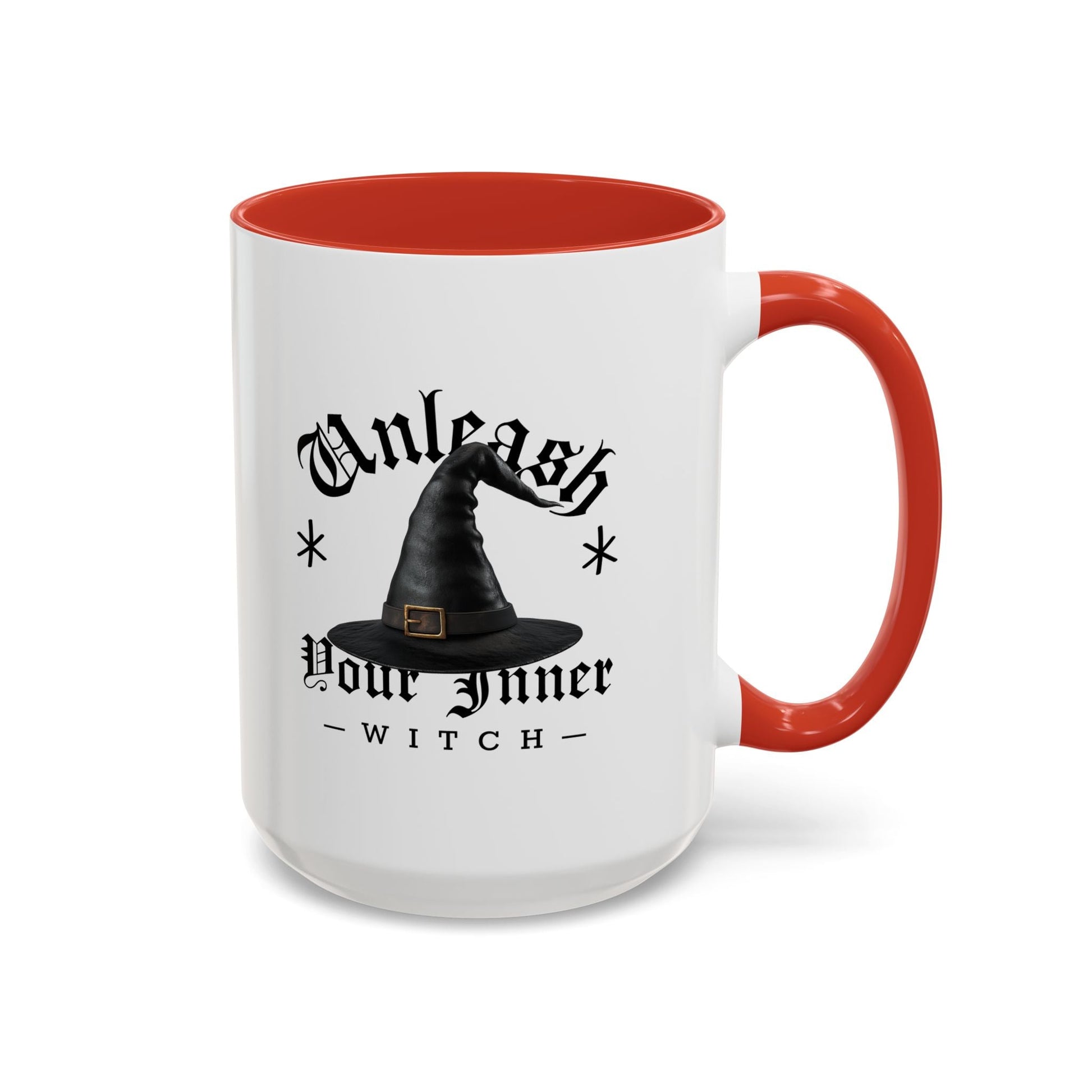 Mug - Unleash Your Inner Witch - 11, 15oz Accent Coffee Cup - Resonating Crystal Creations