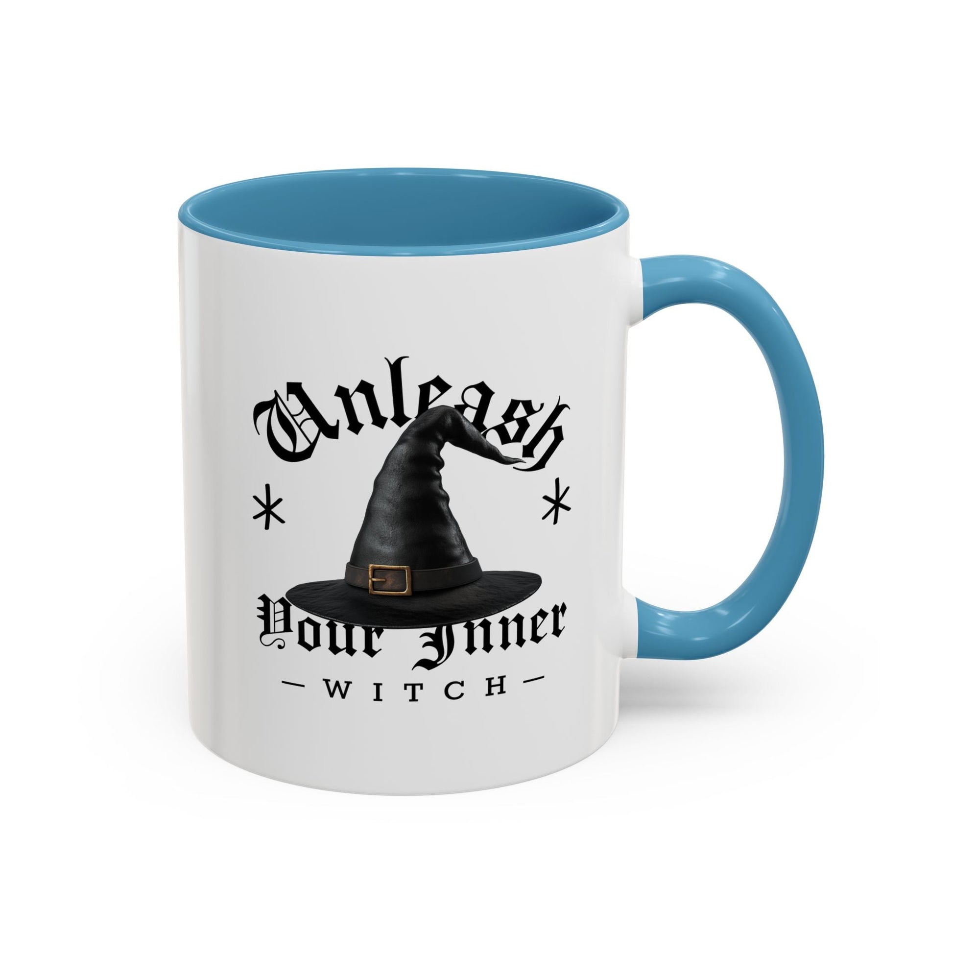 Mug - Unleash Your Inner Witch - 11, 15oz Accent Coffee Cup - Resonating Crystal Creations