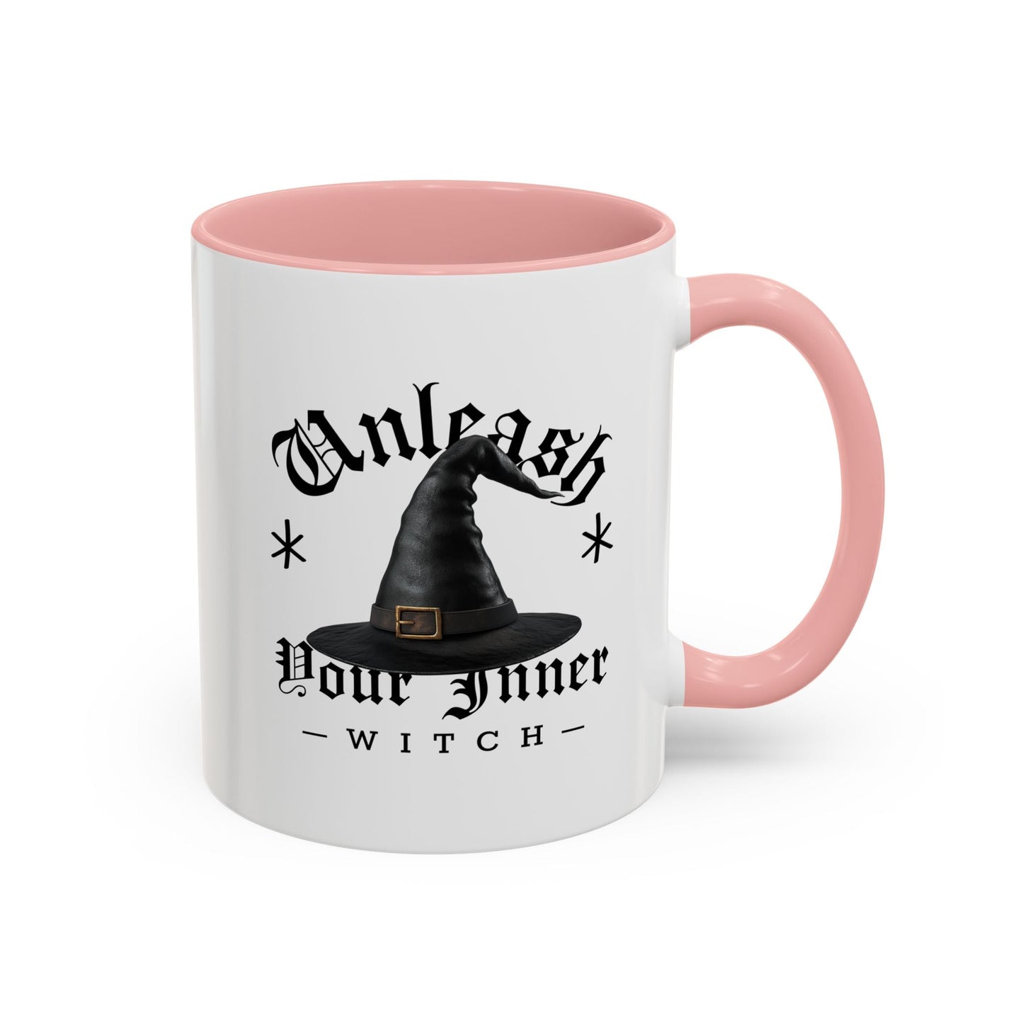 Mug - Unleash Your Inner Witch - 11, 15oz Accent Coffee Cup - Resonating Crystal Creations