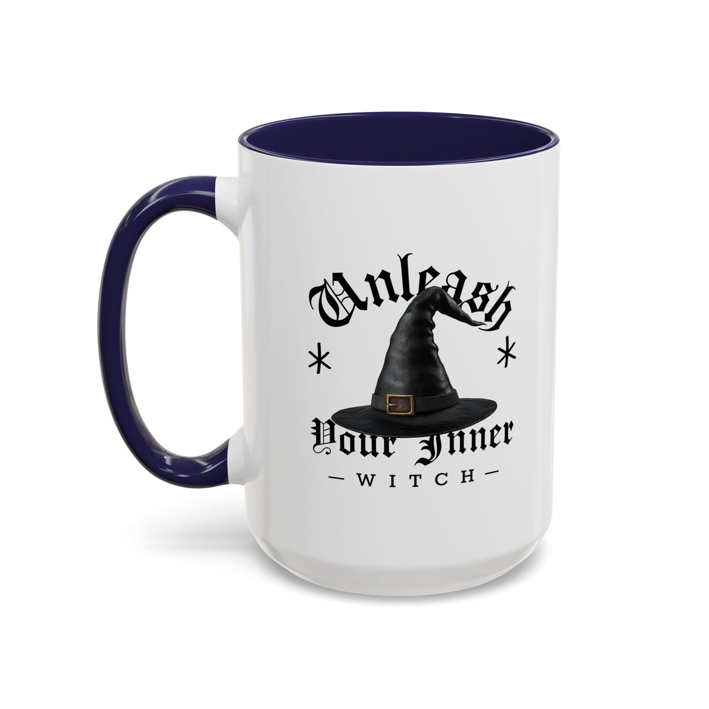 Mug - Unleash Your Inner Witch - 11, 15oz Accent Coffee Cup - Resonating Crystal Creations