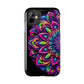 Neon Mandala Tough Phone Cases - Resonating Crystal Creations