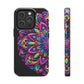 Neon Mandala Tough Phone Cases - Resonating Crystal Creations