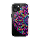 Neon Mandala Tough Phone Cases - Resonating Crystal Creations