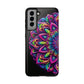 Neon Mandala Tough Phone Cases - Resonating Crystal Creations