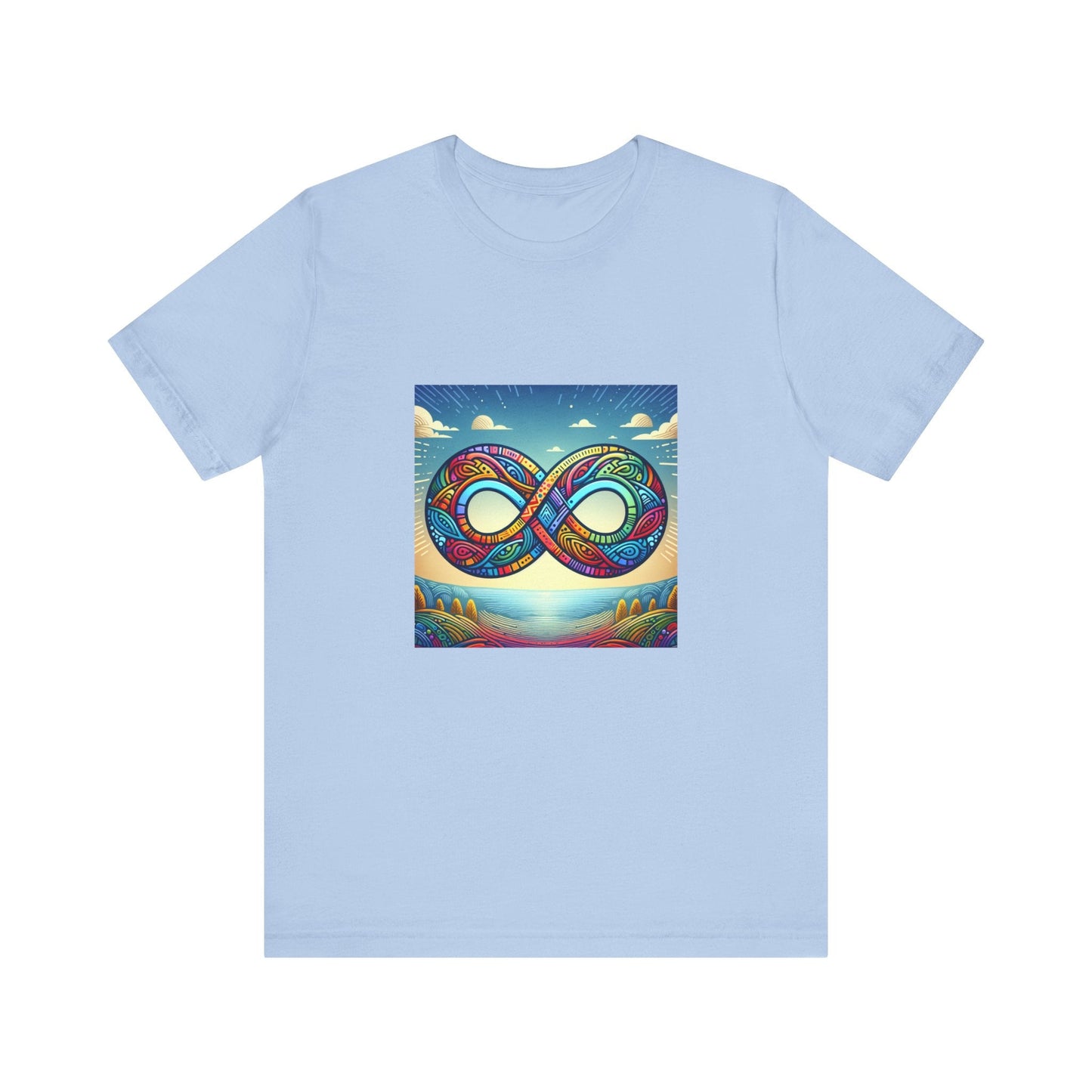 Neurodivergent Infinity Symbol Tshirt, Tee, Short Sleeve Shirt, Autism Awareness, Mental Health Shirt, Unisex Tee - Resonating Crystal Creations