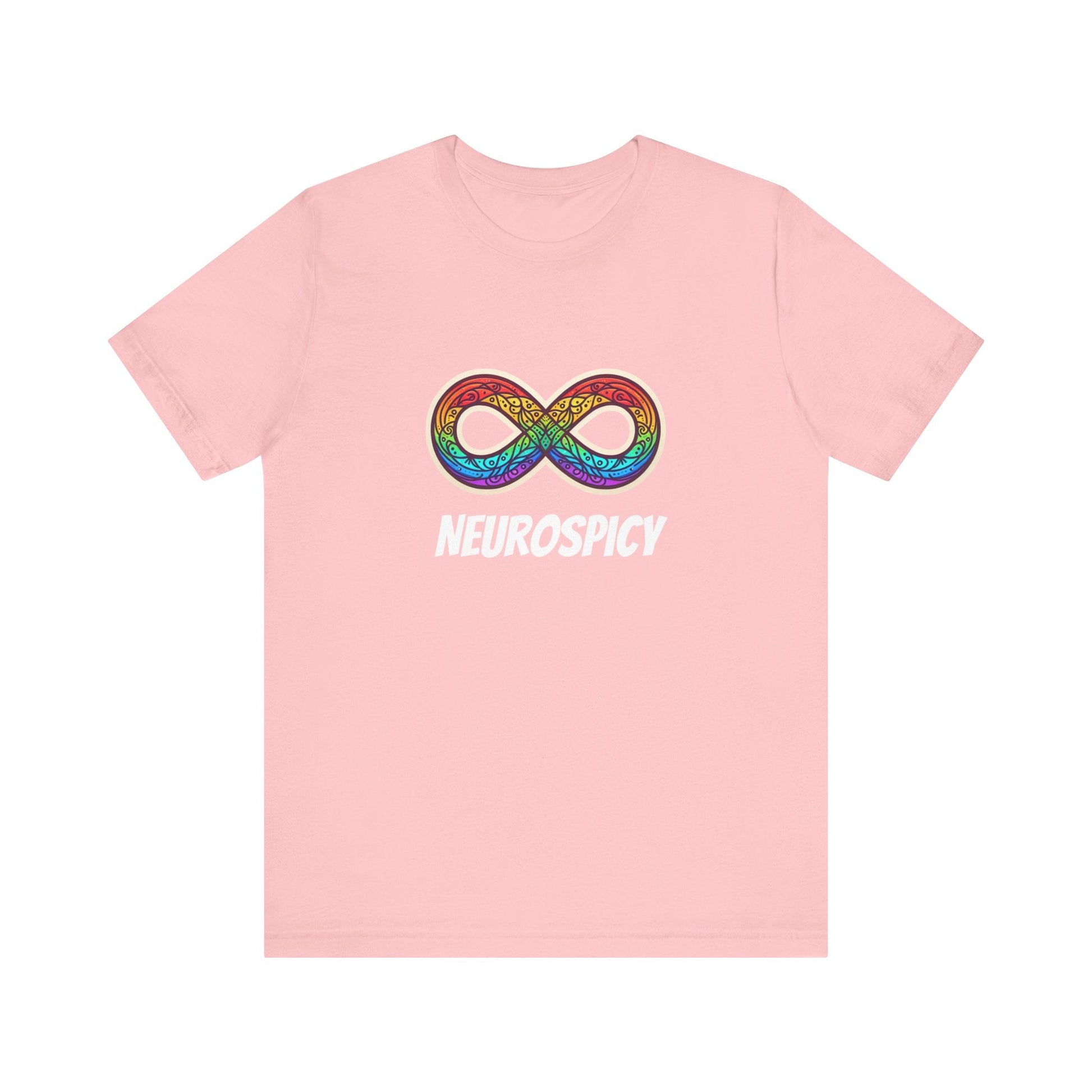 Neurospicy T-shirt with Neurodiverget Infinity Symbol, Unisex Tee, Awareness Shirt, Autism Gift, Neurodiversity Clothing - Resonating Crystal Creations