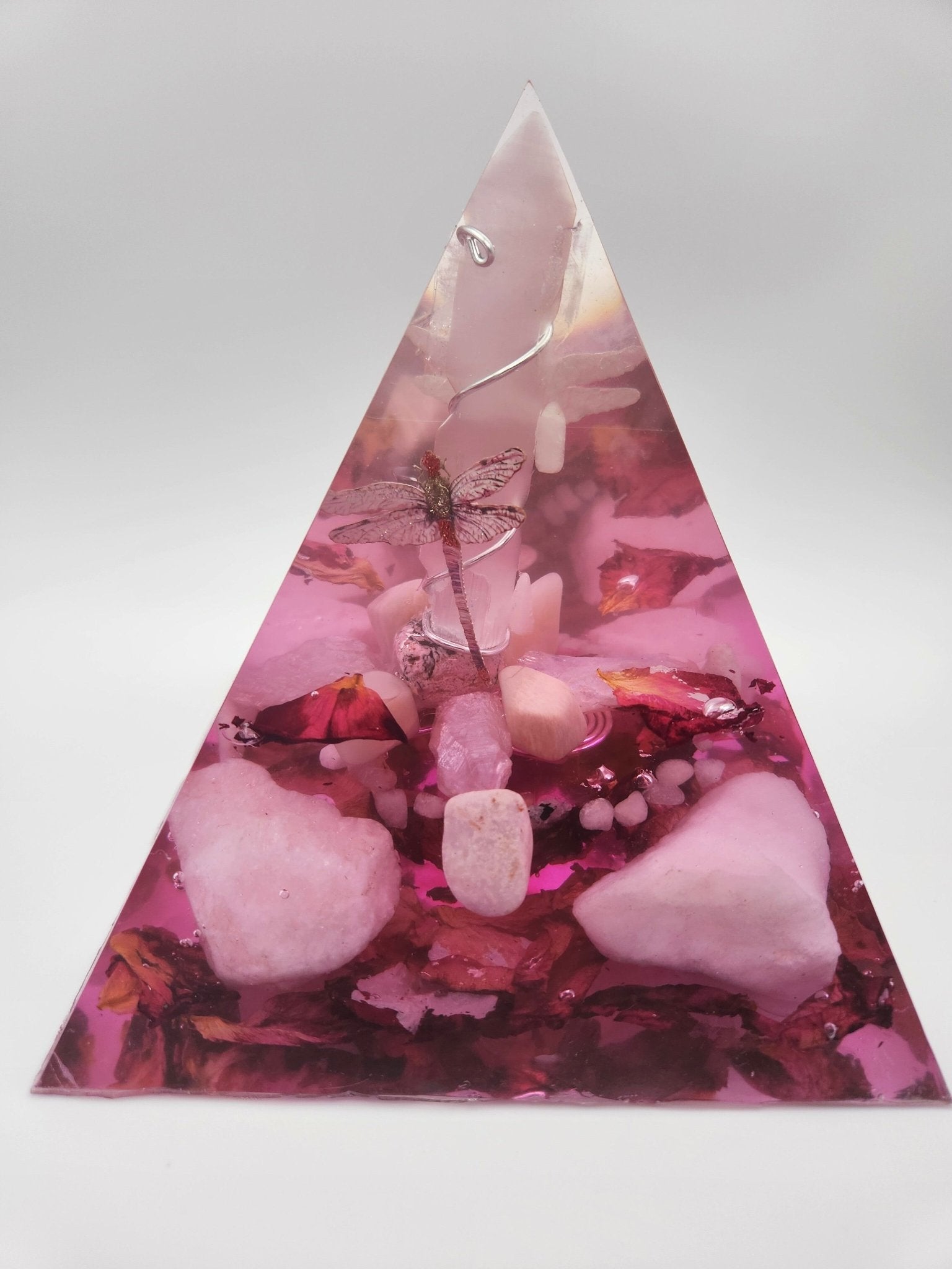 Orgone Pyramid of Love - Resonating Crystal Creations