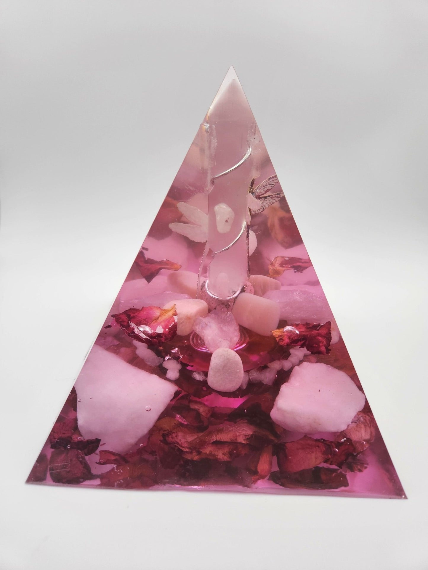 Orgone Pyramid of Love - Resonating Crystal Creations