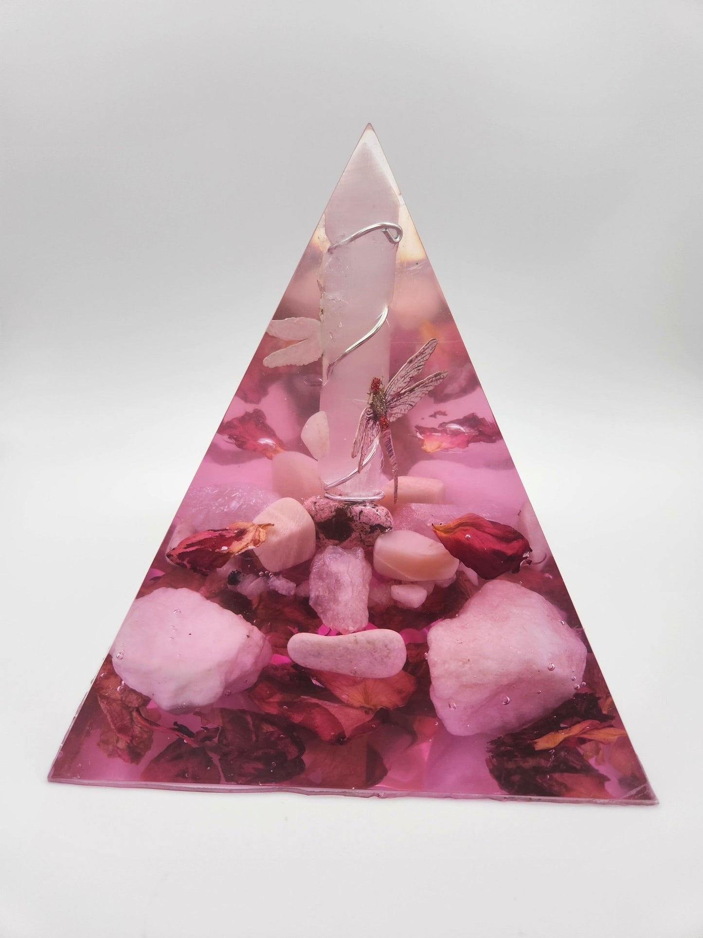 Orgone Pyramid of Love - Resonating Crystal Creations