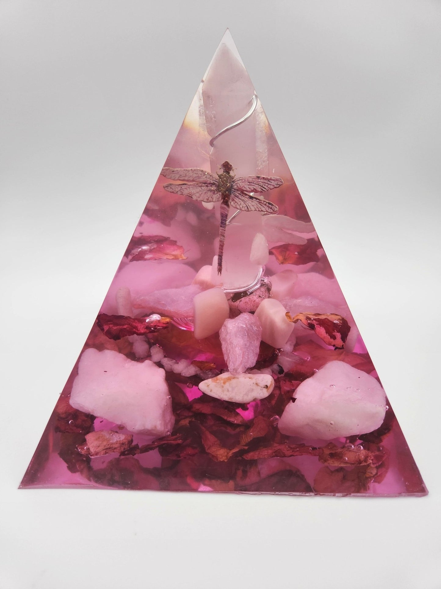 Orgone Pyramid of Love - Resonating Crystal Creations