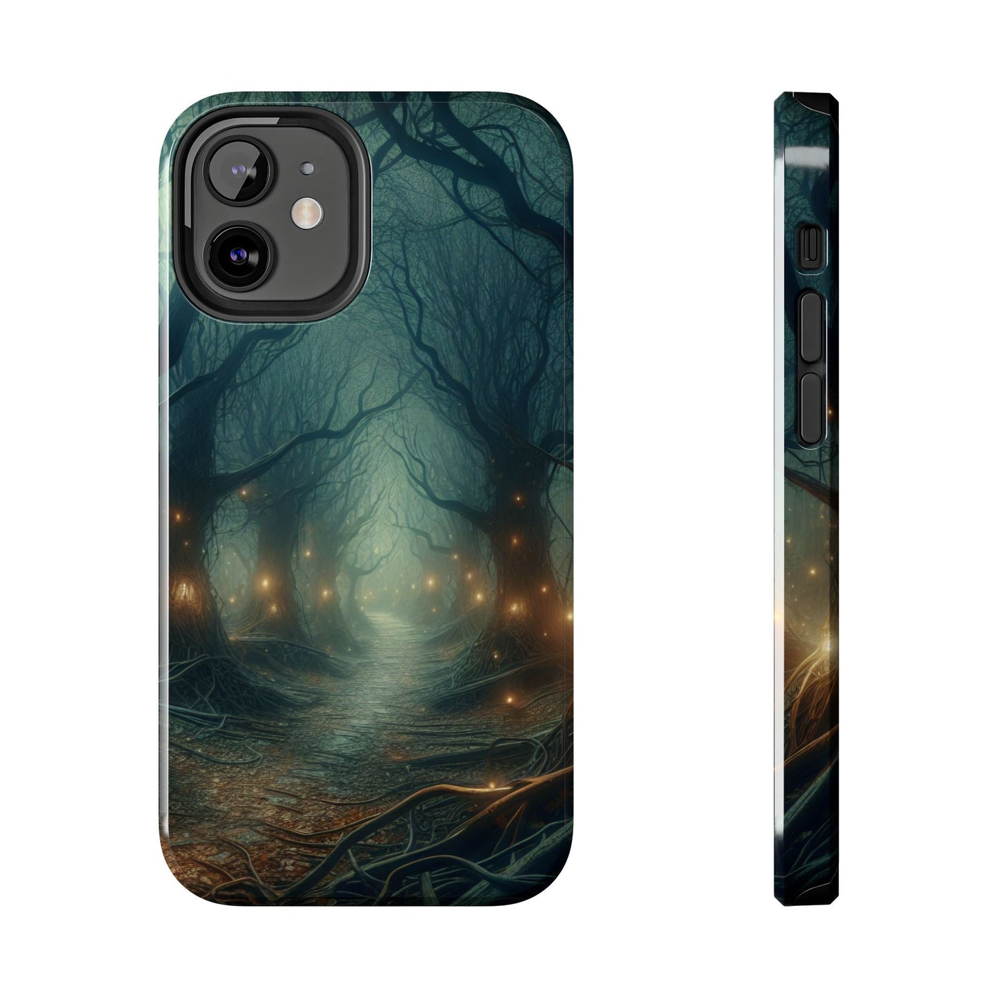 Phone Case, Witches' Road Design, Halloween Gifts, Protective Phone Cover, Spooky Accessories, Unique Phone Cases - Resonating Crystal Creations