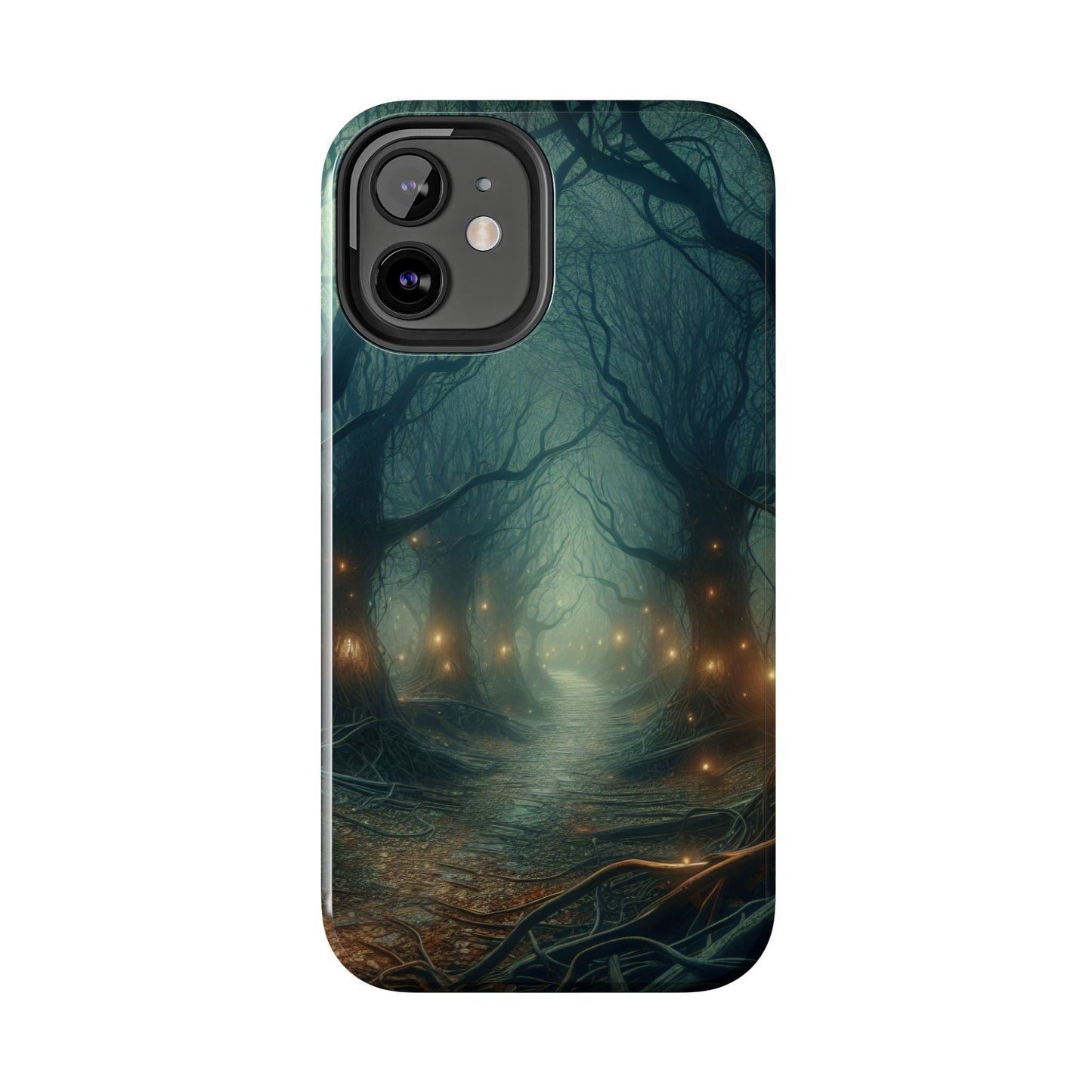 Phone Case, Witches' Road Design, Halloween Gifts, Protective Phone Cover, Spooky Accessories, Unique Phone Cases - Resonating Crystal Creations