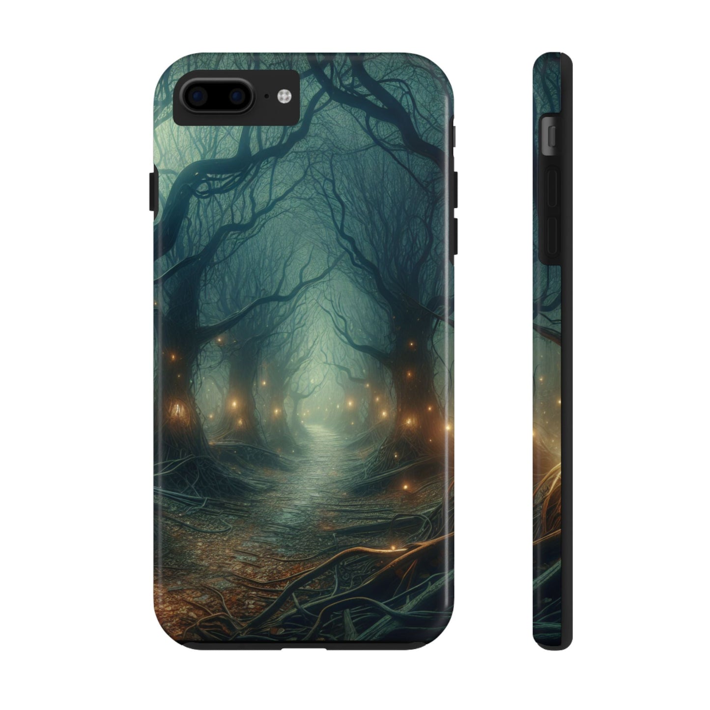 Phone Case, Witches' Road Design, Halloween Gifts, Protective Phone Cover, Spooky Accessories, Unique Phone Cases - Resonating Crystal Creations