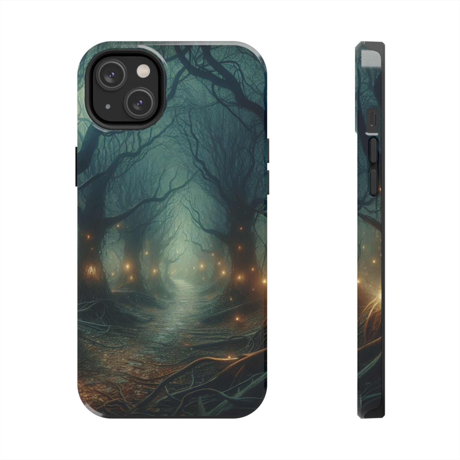 Phone Case, Witches' Road Design, Halloween Gifts, Protective Phone Cover, Spooky Accessories, Unique Phone Cases - Resonating Crystal Creations