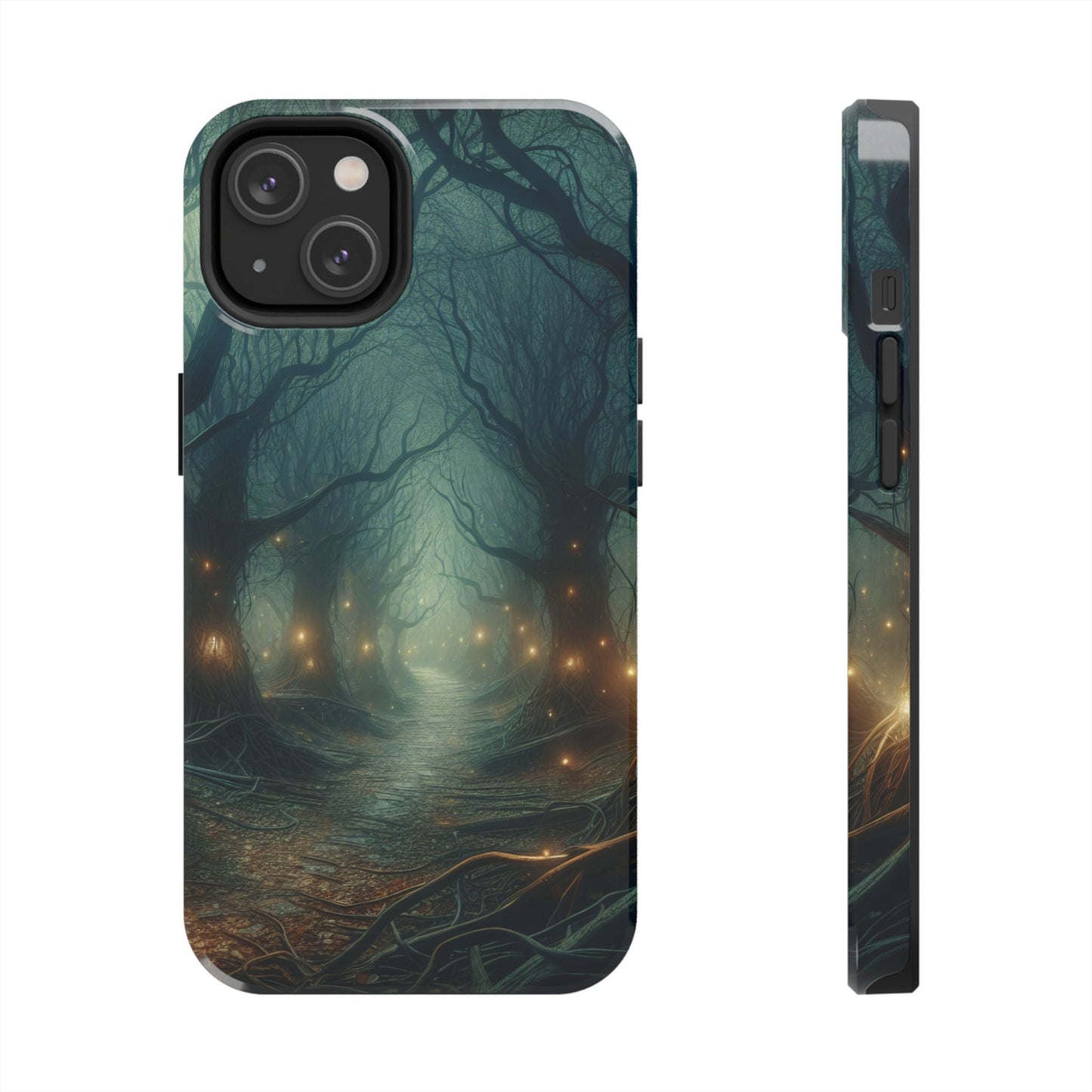 Phone Case, Witches' Road Design, Halloween Gifts, Protective Phone Cover, Spooky Accessories, Unique Phone Cases - Resonating Crystal Creations