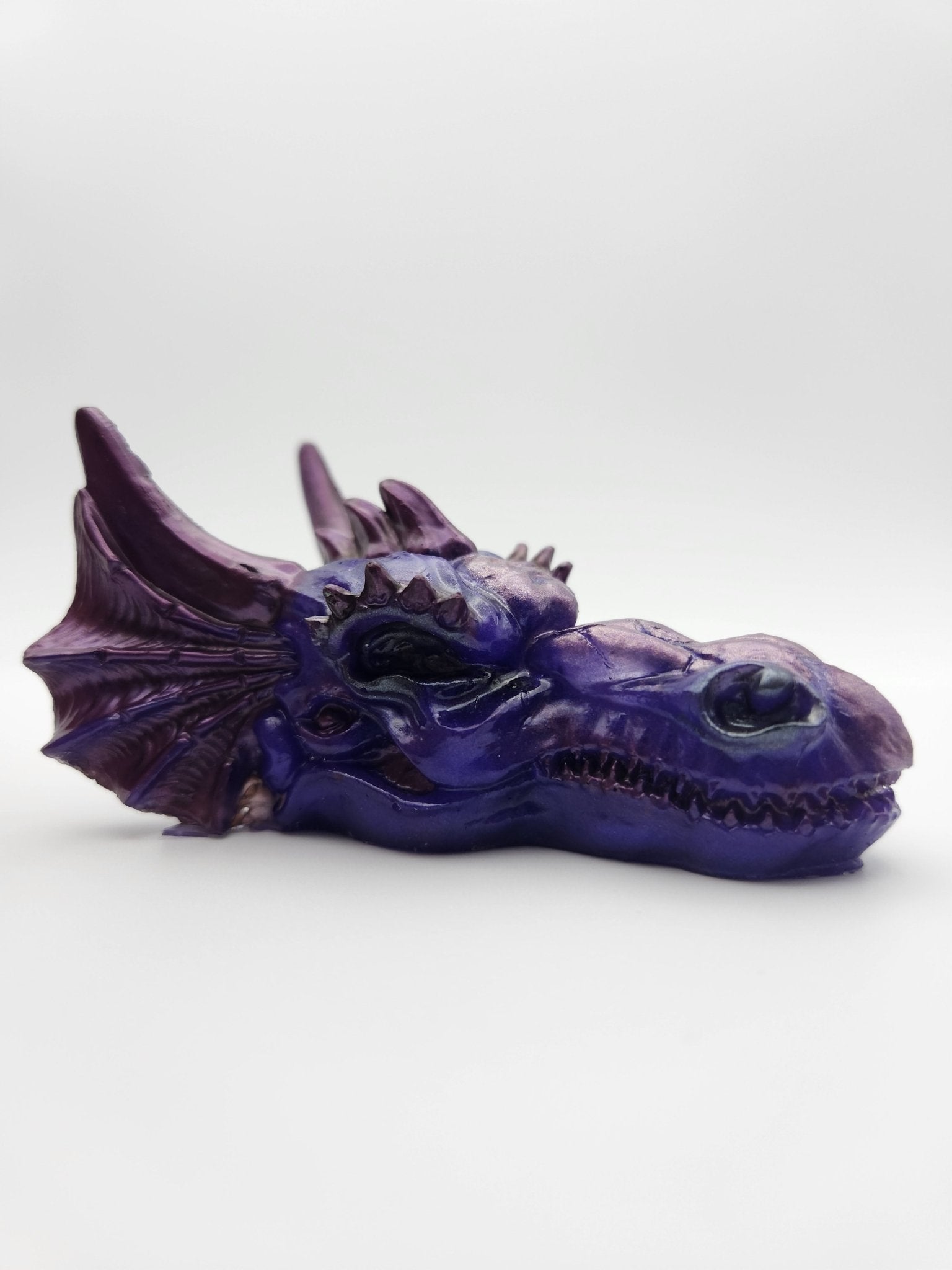 Purple Dragon Head - Resonating Crystal Creations