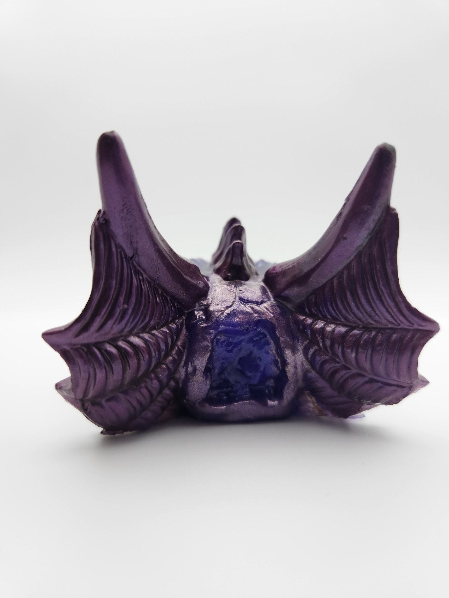 Purple Dragon Head - Resonating Crystal Creations