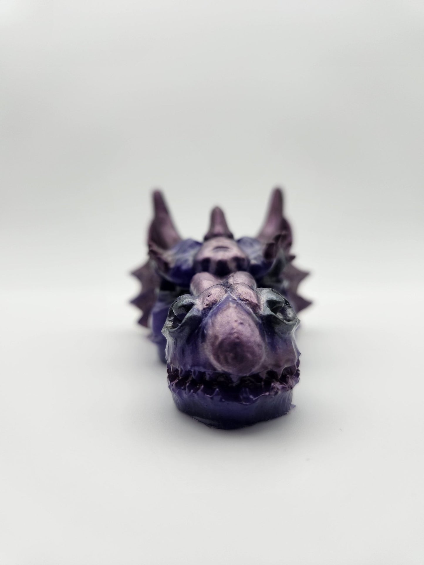 Purple Dragon Head - Resonating Crystal Creations