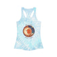 Racerback Tank Top Dream Wild Moon Child Tie Dye - Resonating Crystal Creations