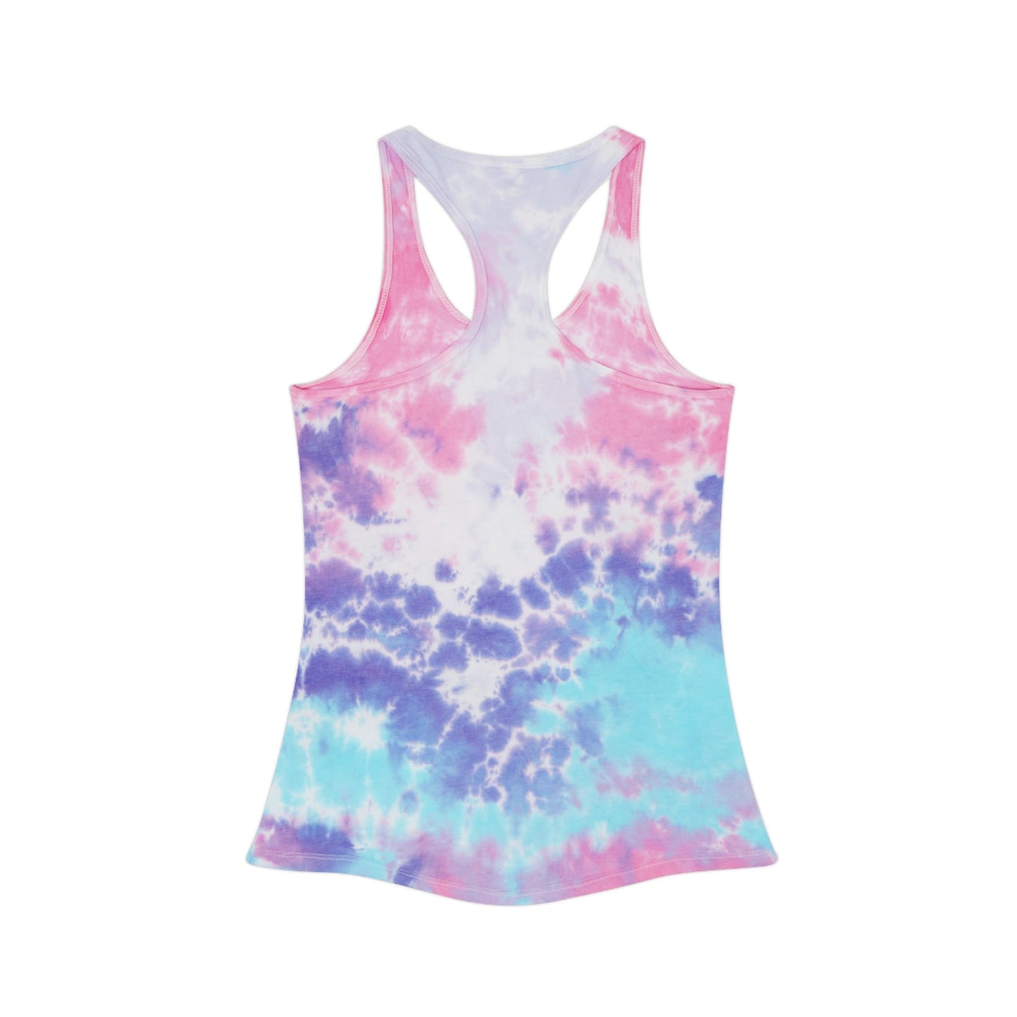 Racerback Tank Top Dream Wild Moon Child Tie Dye - Resonating Crystal Creations