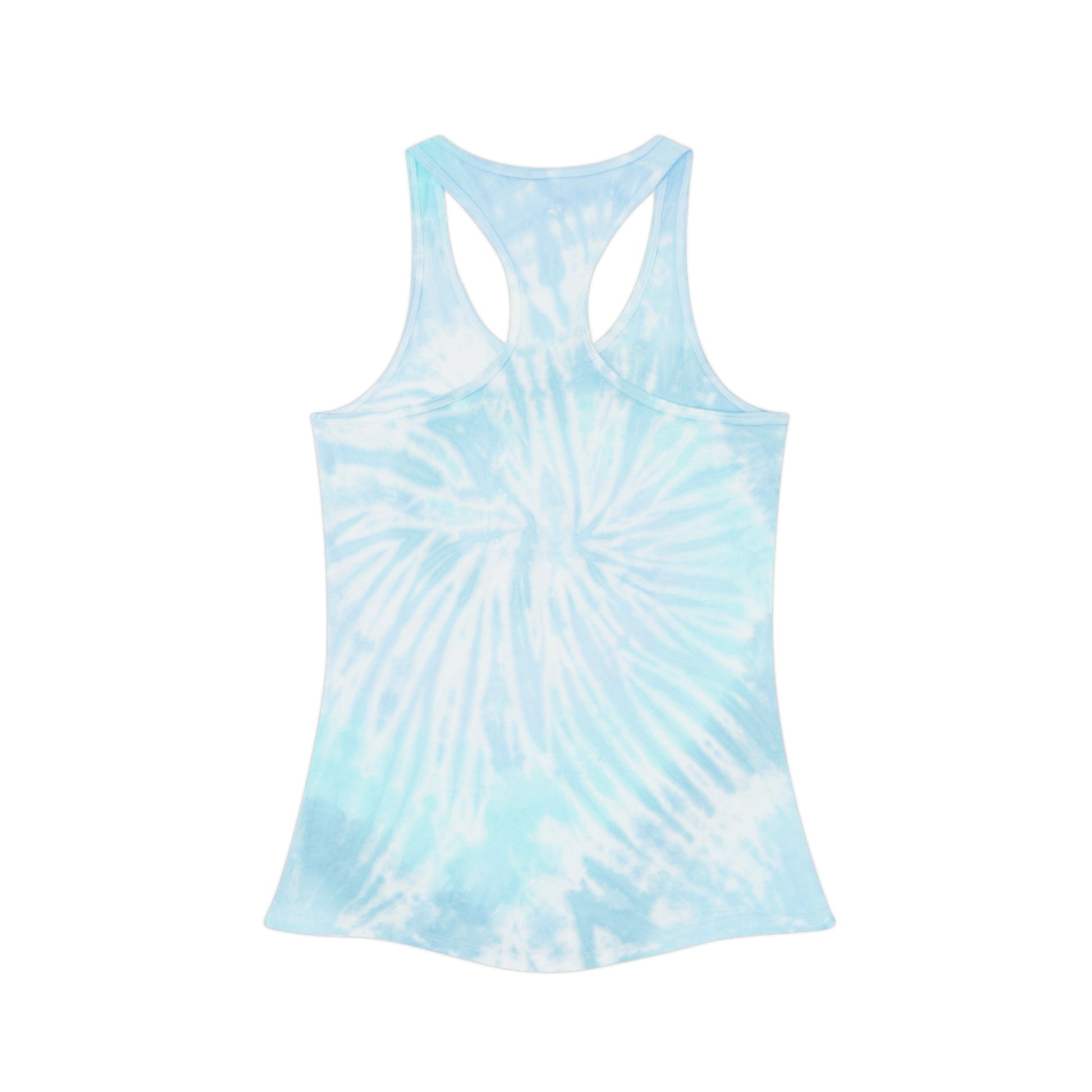 Racerback Tank Top Dream Wild Moon Child Tie Dye - Resonating Crystal Creations