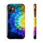 Radiant Rainbow Mandala Tough Phone Case – Vibrant Protection with Spiritual Flair - Resonating Crystal Creations