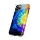 Radiant Rainbow Mandala Tough Phone Case – Vibrant Protection with Spiritual Flair - Resonating Crystal Creations