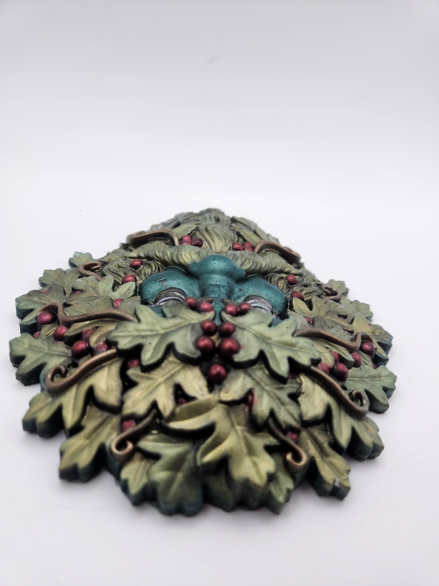 Resin Greenman - Resonating Crystal Creations