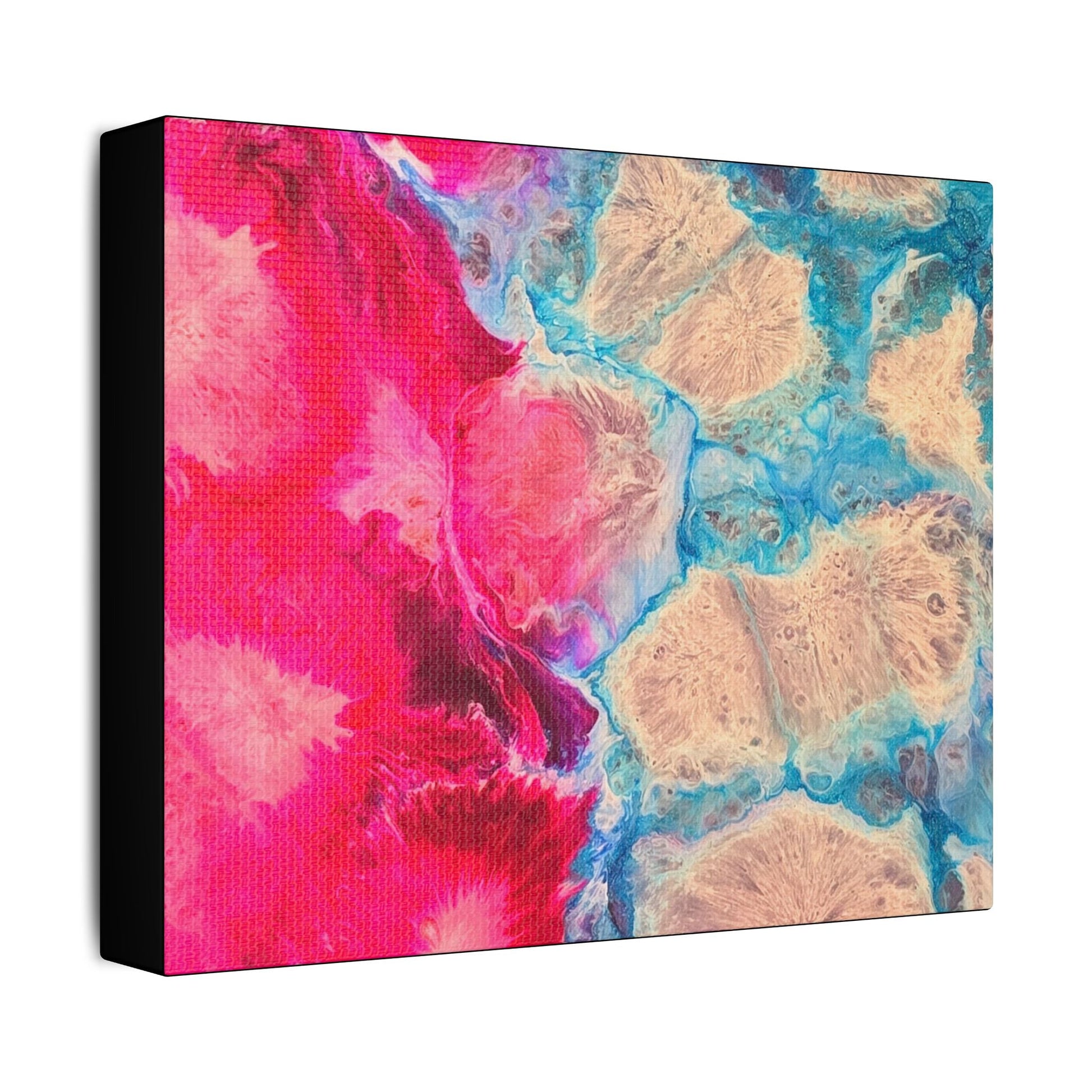 Satin Canvas: Art of Resin - Resonating Crystal Creations