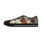 Sneakers Monarch Butterflies Women's Low Top Shoes - Resonating Crystal Creations