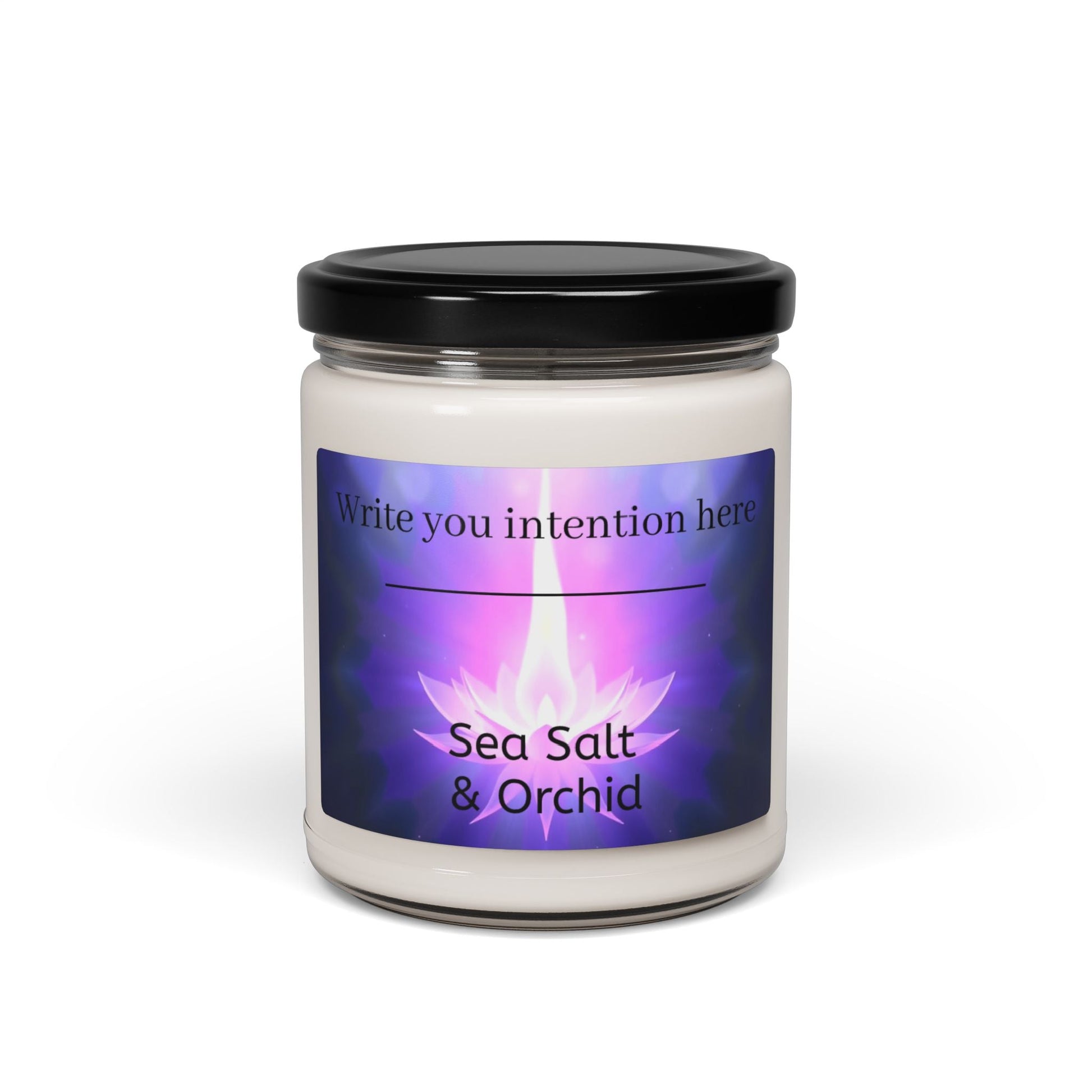 Soy Candle, Intention Candle, Aromatherapy Candle, 9oz Candle, Meditation Candle, Relaxation Candle - Resonating Crystal Creations