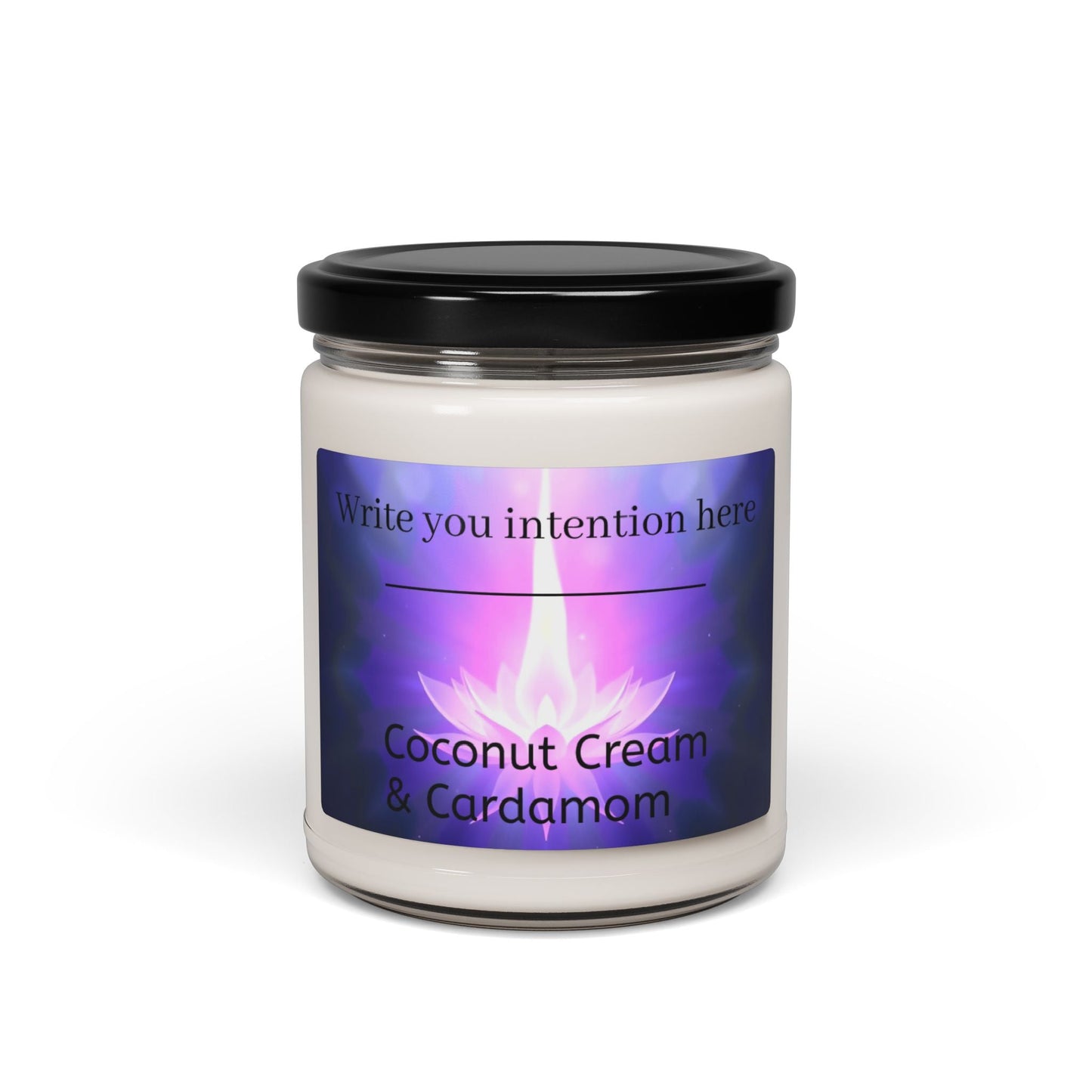 Soy Candle, Intention Candle, Aromatherapy Candle, 9oz Candle, Meditation Candle, Relaxation Candle - Resonating Crystal Creations