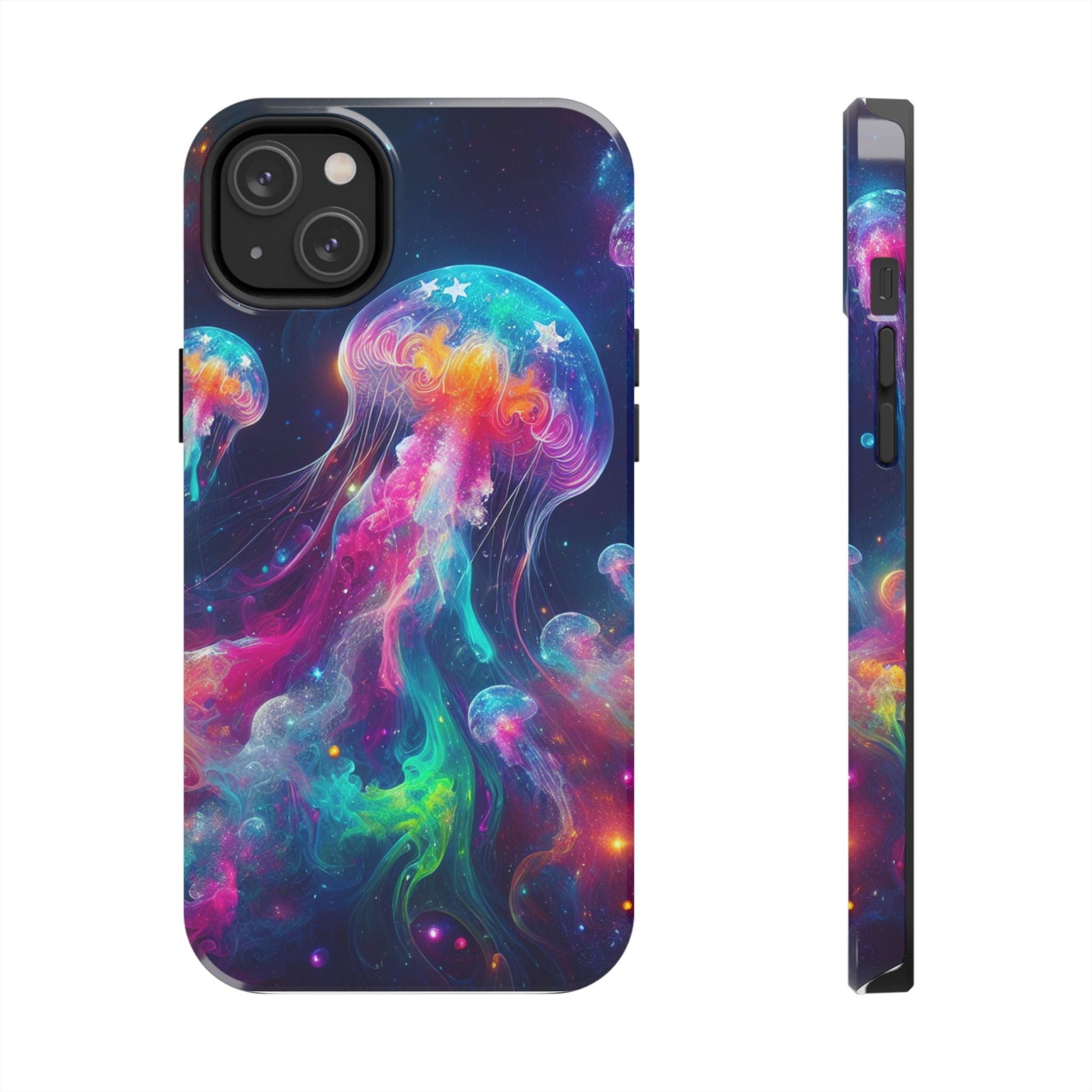 Space Jellyfish Tough Phone Cases - Resonating Crystal Creations