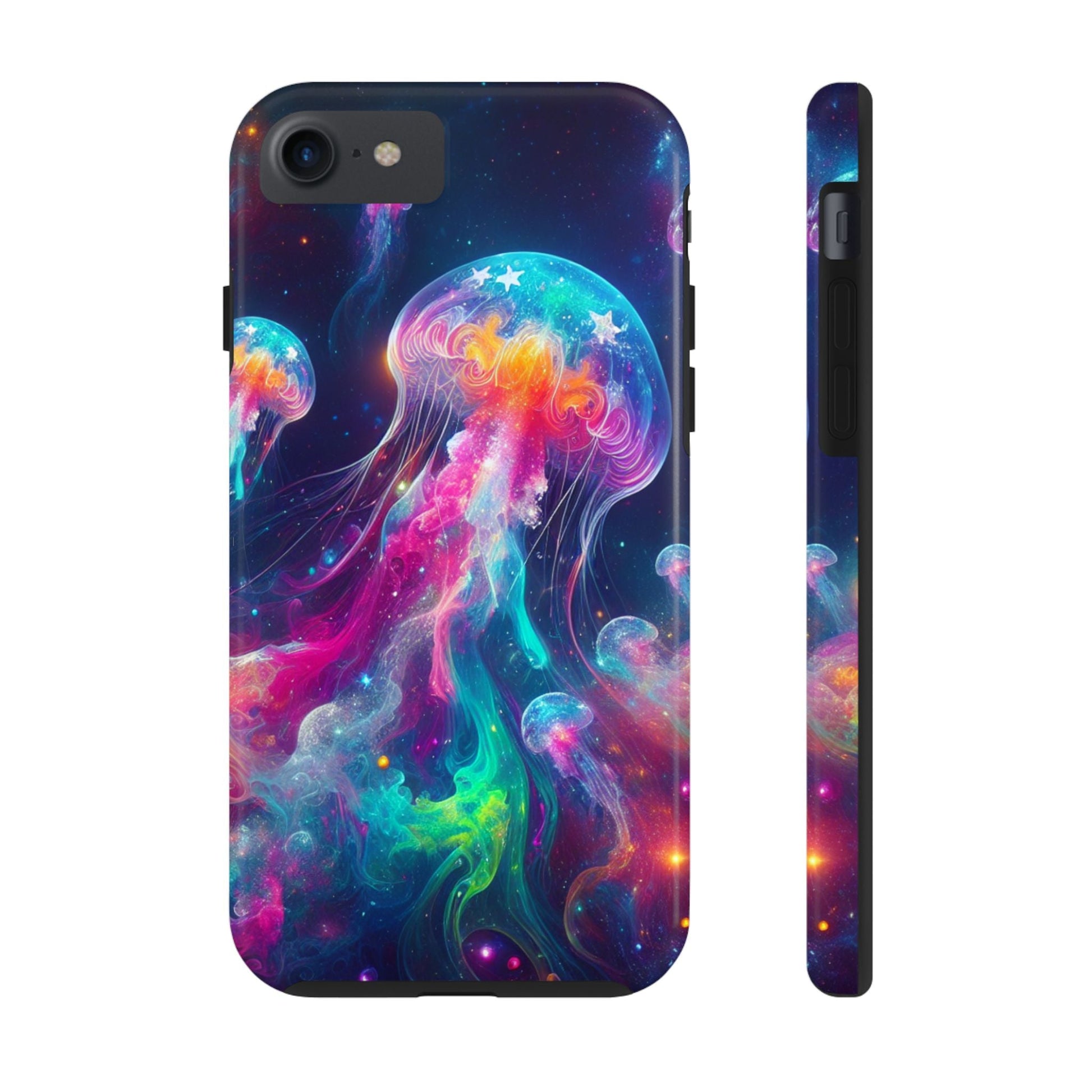 Space Jellyfish Tough Phone Cases - Resonating Crystal Creations