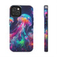 Space Jellyfish Tough Phone Cases - Resonating Crystal Creations