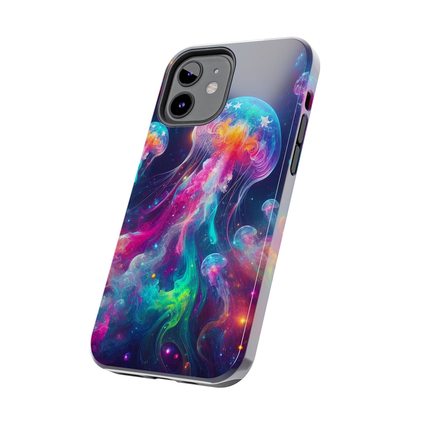 Space Jellyfish Tough Phone Cases - Resonating Crystal Creations