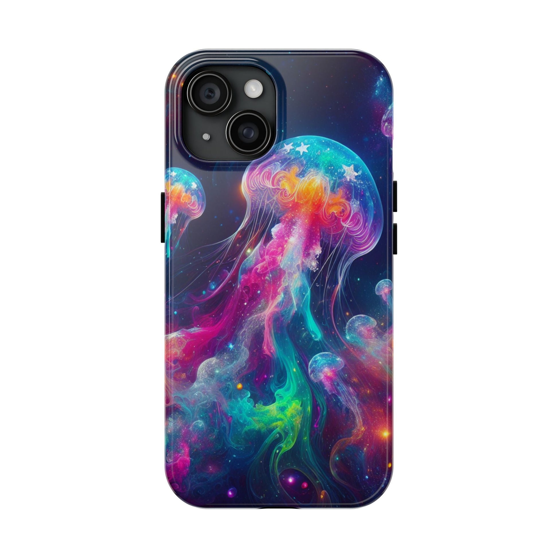 Space Jellyfish Tough Phone Cases - Resonating Crystal Creations