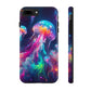 Space Jellyfish Tough Phone Cases - Resonating Crystal Creations