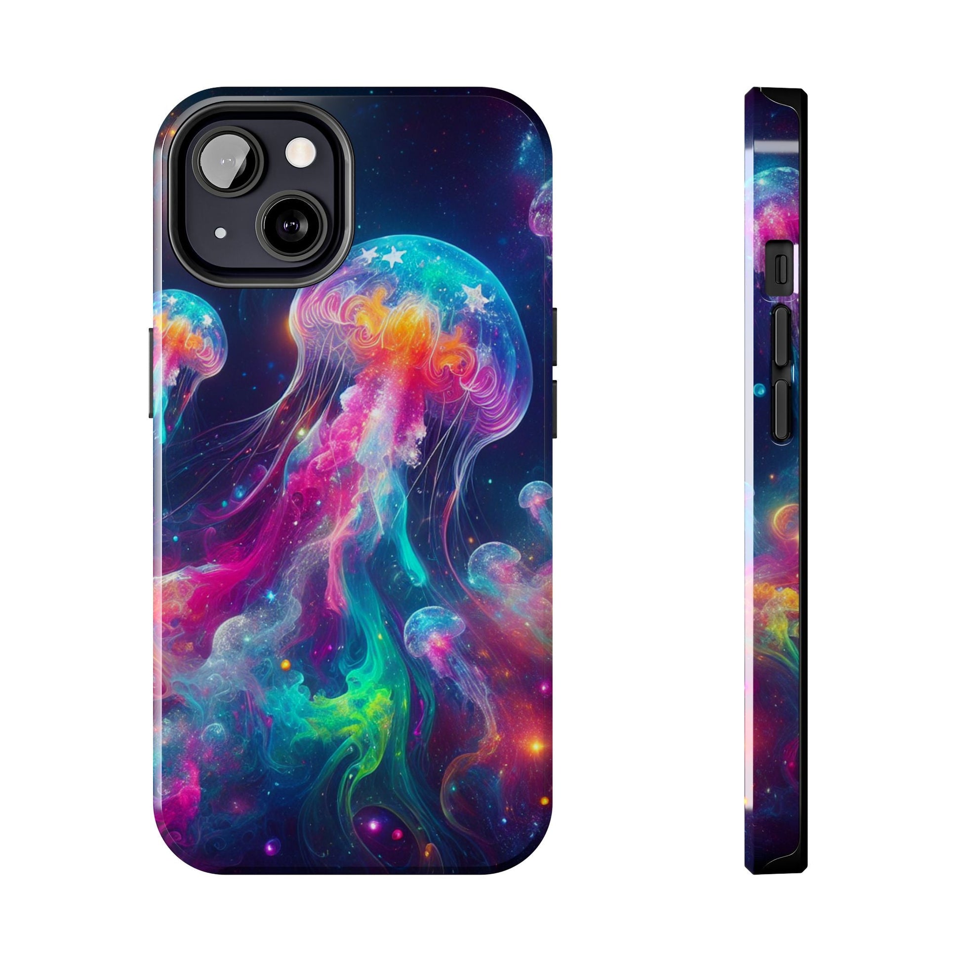 Space Jellyfish Tough Phone Cases - Resonating Crystal Creations