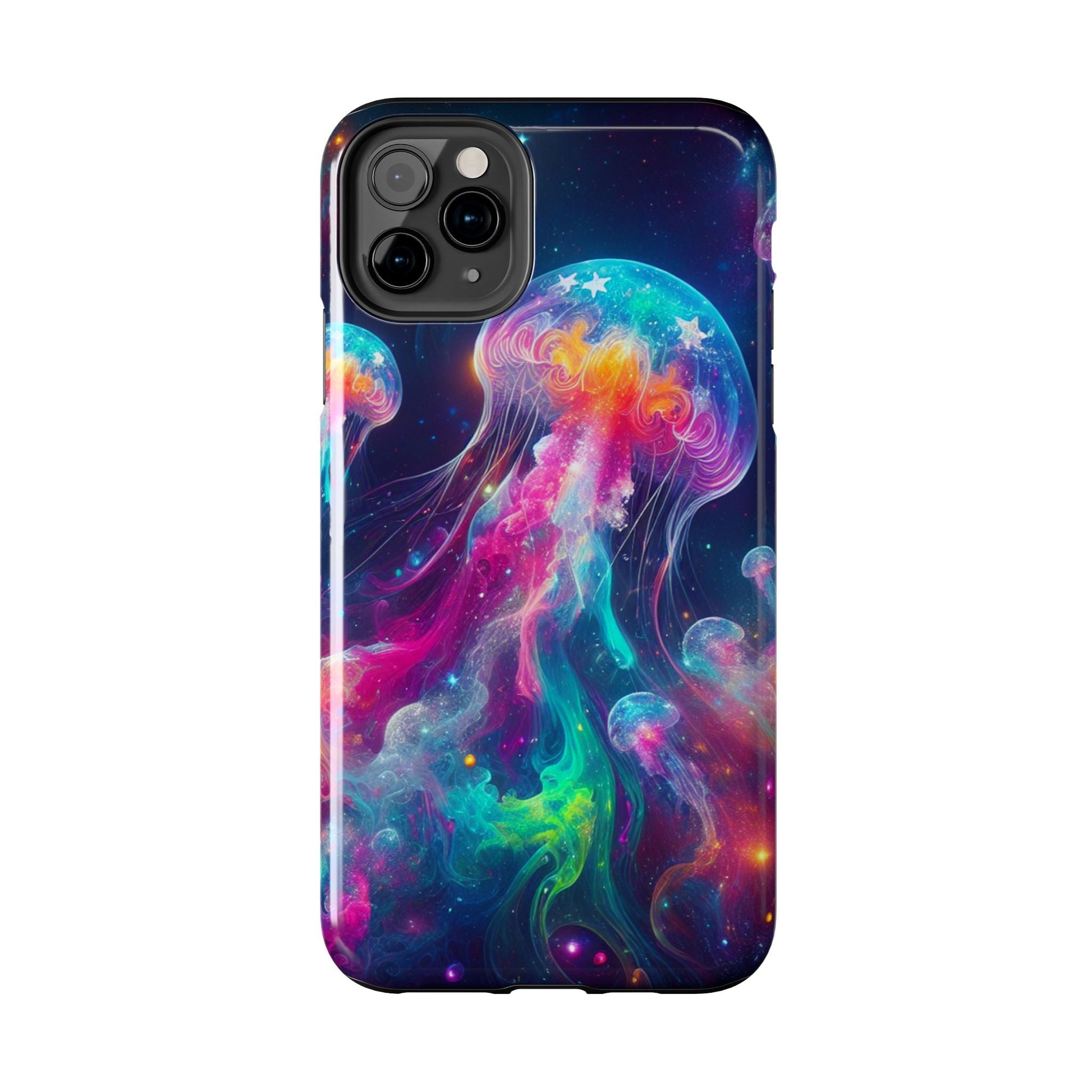 Space Jellyfish Tough Phone Cases - Resonating Crystal Creations