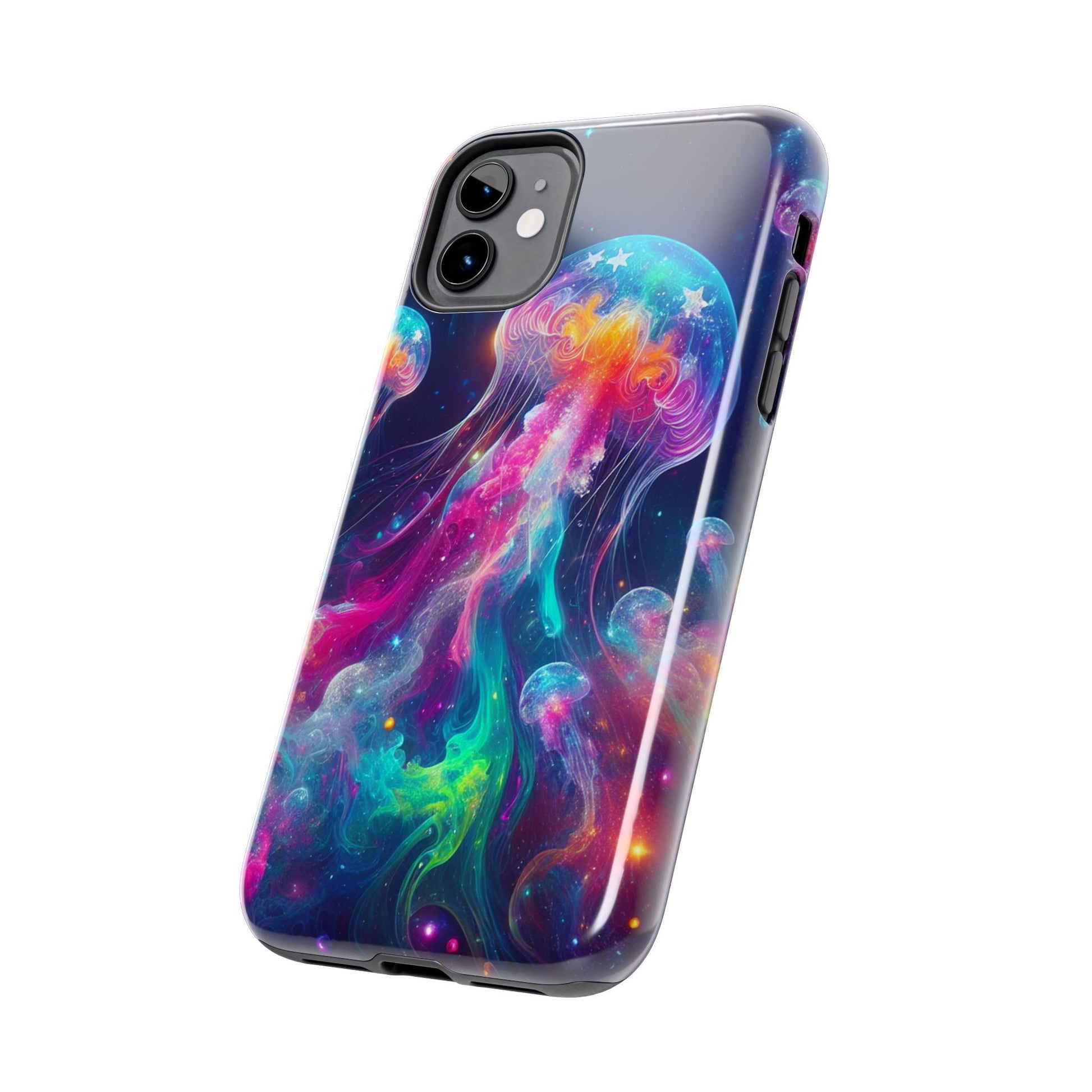 Space Jellyfish Tough Phone Cases - Resonating Crystal Creations