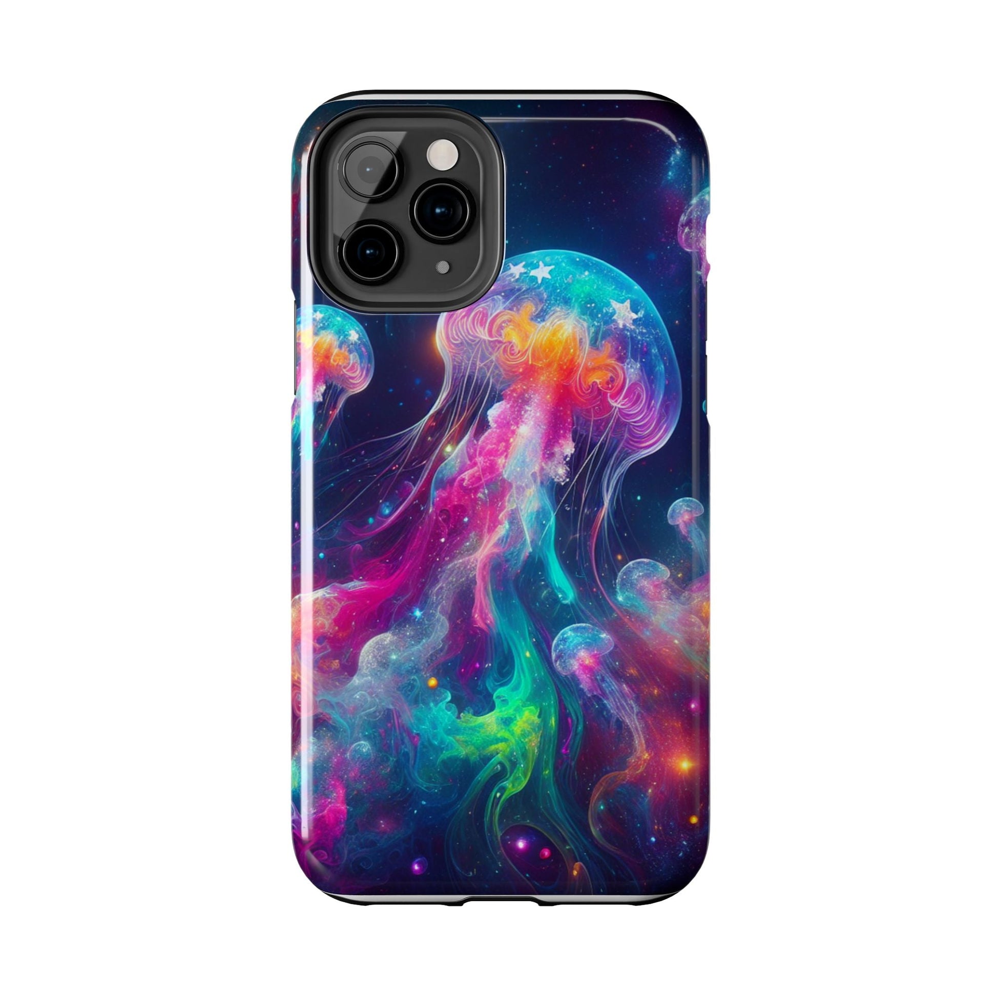 Space Jellyfish Tough Phone Cases - Resonating Crystal Creations