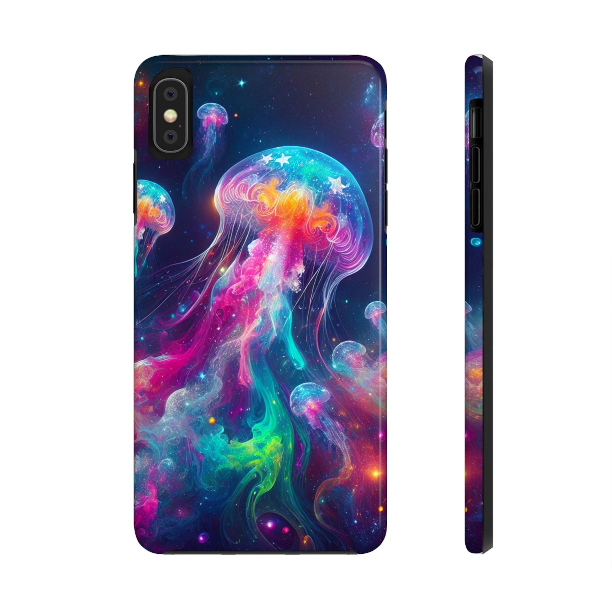 Space Jellyfish Tough Phone Cases - Resonating Crystal Creations