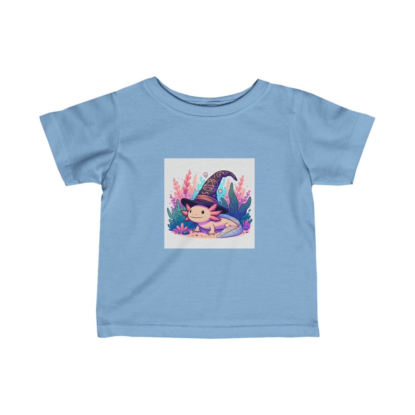 Toddler T-Shirt Wizard Axolotl Design - Resonating Crystal Creations