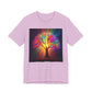 Vibrant Rainbow Tree of Life T-Shirt - Resonating Crystal Creations