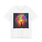 Vibrant Rainbow Tree of Life T-Shirt - Resonating Crystal Creations