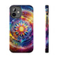 Vivid Geometric Art Tough Phone Cases - Resonating Crystal Creations