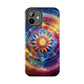 Vivid Geometric Art Tough Phone Cases - Resonating Crystal Creations